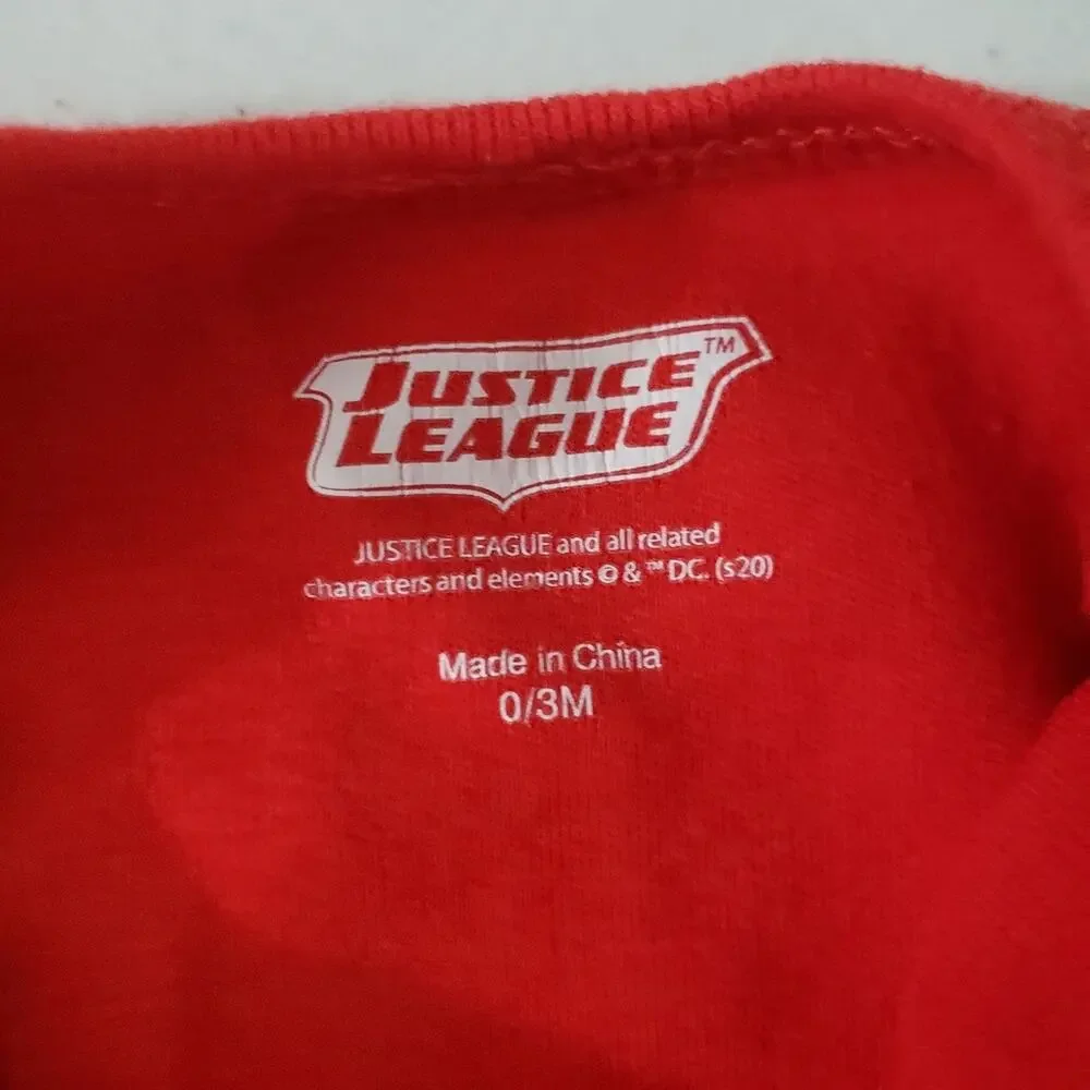 COPY - Justice League Baby oncies 0-3 months